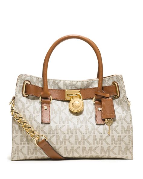 sac a main logo michael kors look|michael kors opened satchel purse.